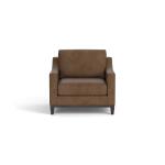 Sanford Leather Slope Arm Chair
