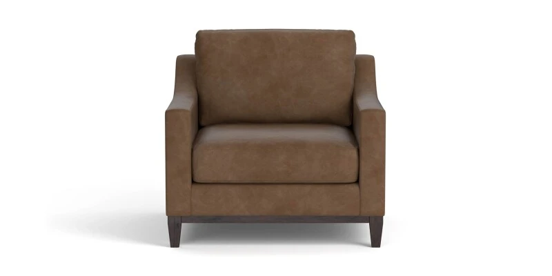 8bcb96b5a8ba2e60698c86d245a32ee3 Sanford Leather Slope Arm Chair - Image 1