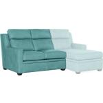 Sectionals 201 Raymond Stationary Sectional with Two-Piece Back Sectionals Blue 22