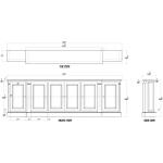 French Hens Media Console - Image 3