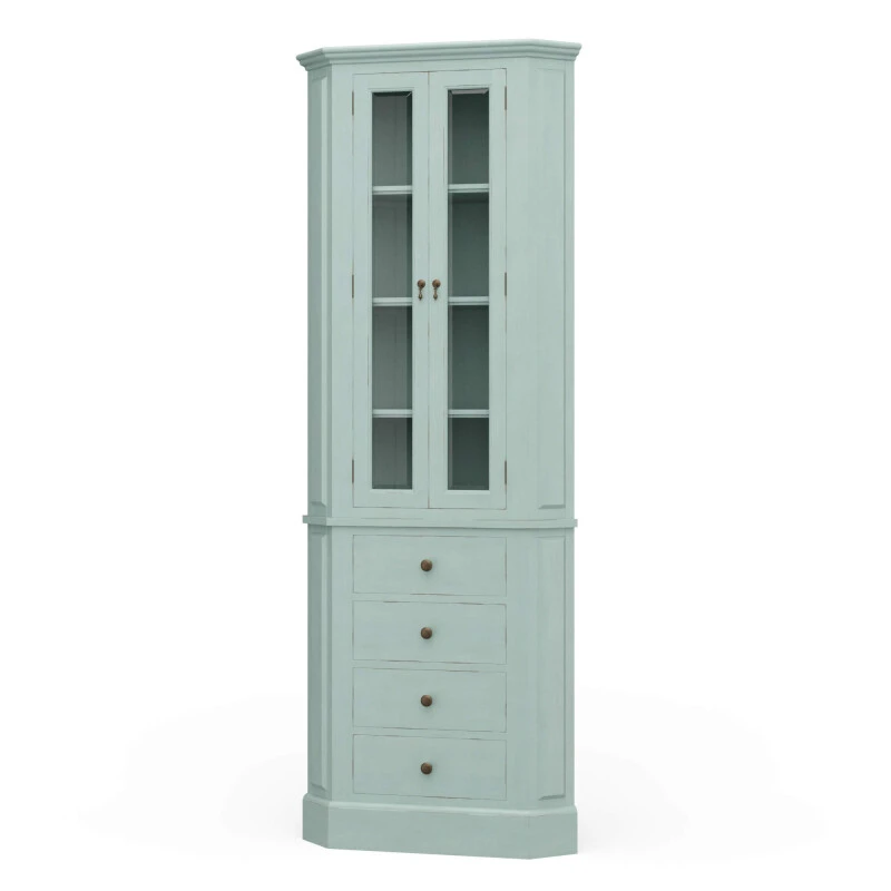 8bf1460f61a3e540a3bc2706e0c588b9 Jefferson Corner Cabinet - Image 1