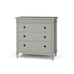 Kelly 3 Drawer Bedside Table