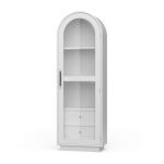 Vannes Single Door Display Cabinet