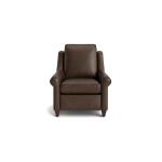 Magnificent Motion Leather Roll Arm Power Wall Recliner