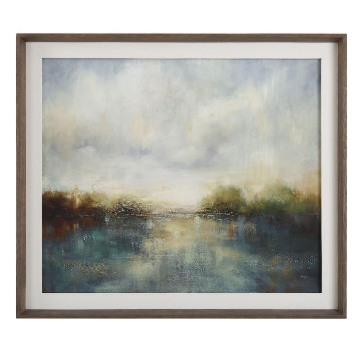 8c13f9c323705e2574cbbd88b6ed1125 Blue Reverie Framed Print - Image 1