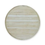Cohan Round Coffee Table W/ Rattan - Image 5