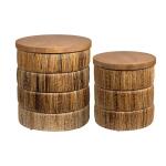 Choco Storage Tables End tables Brown 8