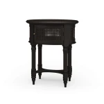 Montego Side Table W/ Rattan Door