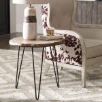 Runay Side Table Chairside Tables Brown 10