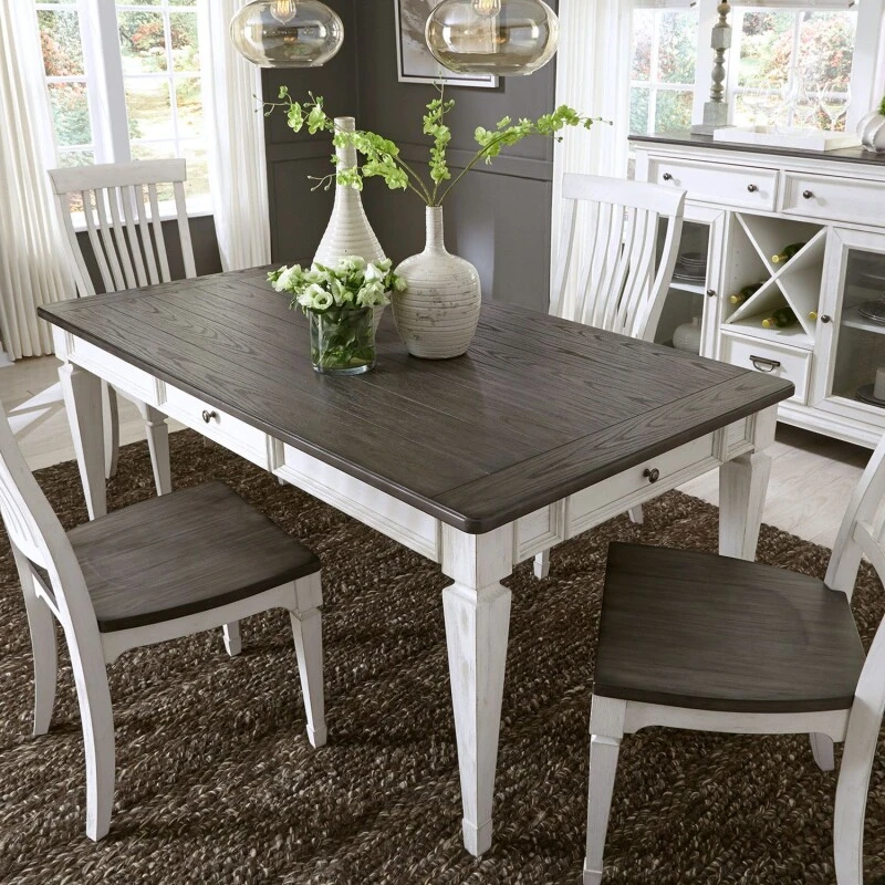 8c67d63ab1e78e37acf6a5583fd83251 Allyson Park 5 Piece Rectangular Table Set - Image 1