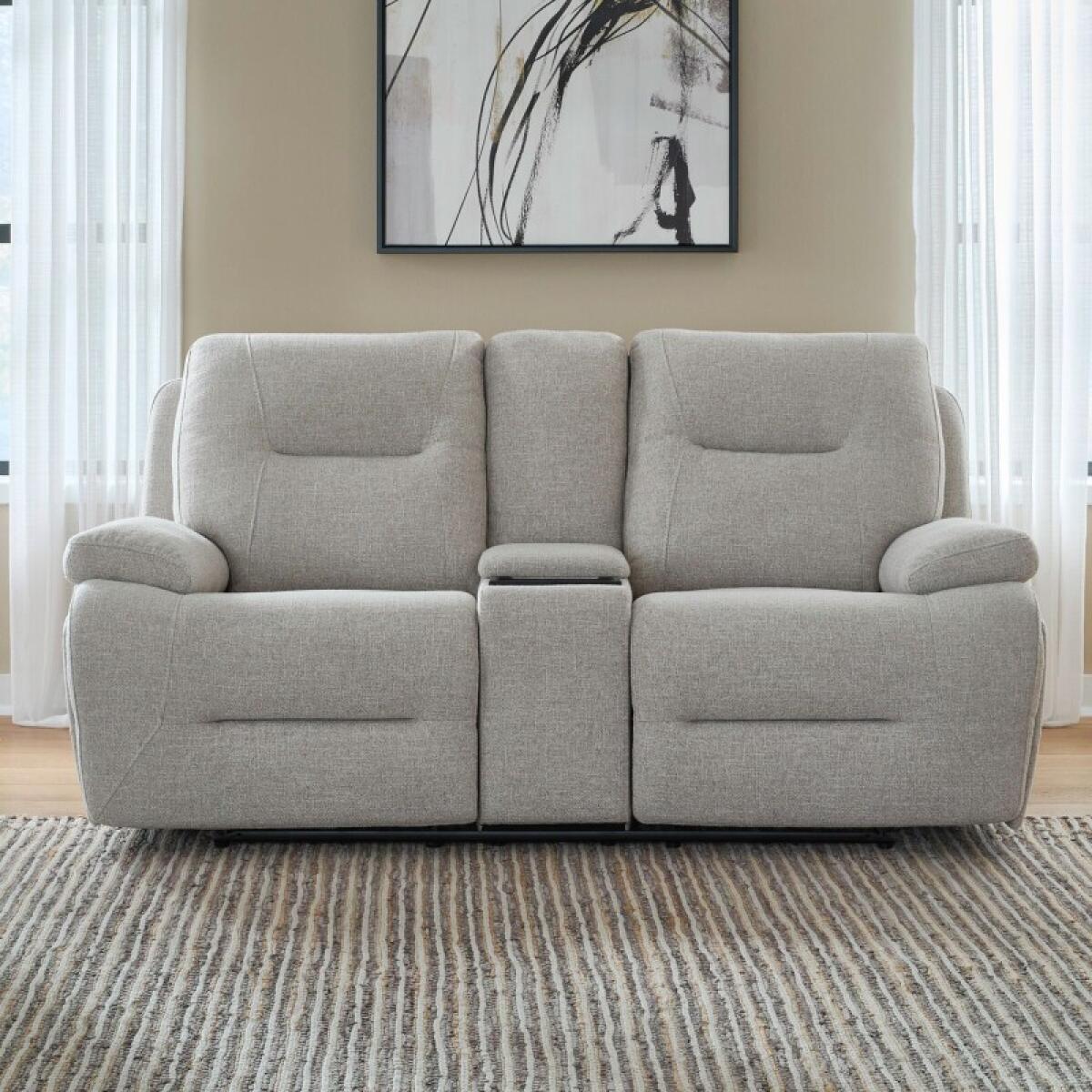 Cameron Loveseat w/ Console P3 & ZG Loveseats Liberty Furniture 2 Cameron Loveseat w/ Console P3 & ZG Loveseats Liberty Furniture 2