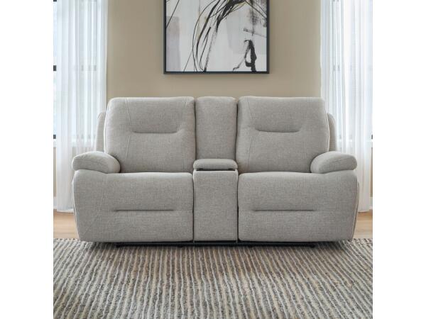 Cameron Loveseat w/ Console P3 & ZG Loveseats Liberty Furniture