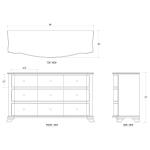 Davis Dresser 9 Drawer - Image 3