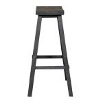 Creations 30 Inch Sawhorse Stool- Slate Barstools Barstools 12