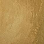 Whirlwind Round Mirror, Gold - Image 3