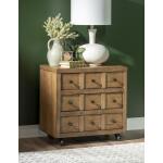 Nightstand 3 Drw W/ Casters Nightstands Barnwood Oak 11