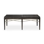 Woodridge Cavern Black Rectangular Cocktail Table - Image 3