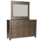 Thornwood Hills King Panel Bed, Dresser & Mirror, Chest - Image 3