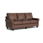 True Custom™ True Custom® Leather Panel Arm Sofa - Image 3