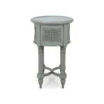 Montego Side Table W/ Rattan Door - Image 7
