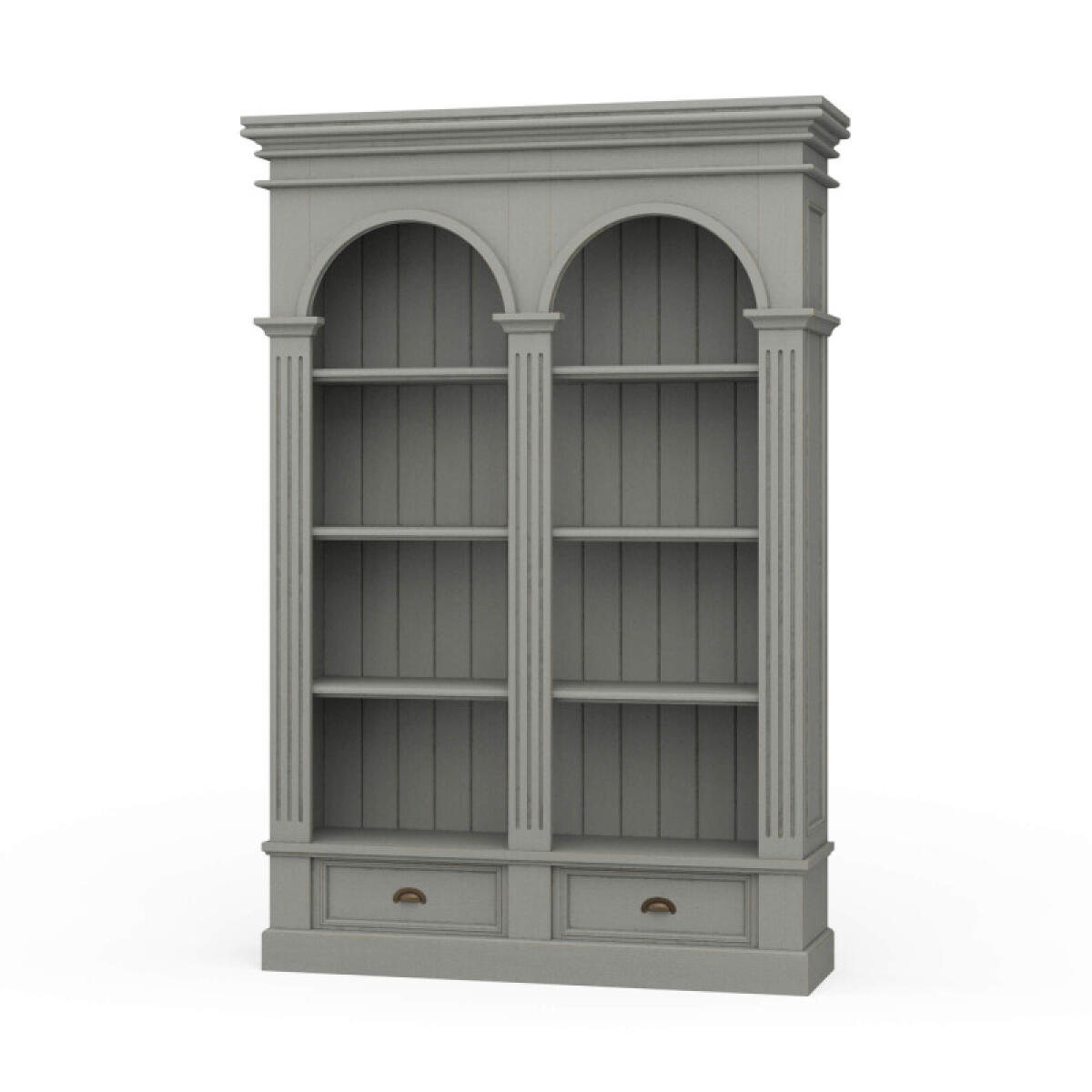 8d4249b619b5185d4908f69a07019150 Roosevelt Double Arch Bookcase - Image 1