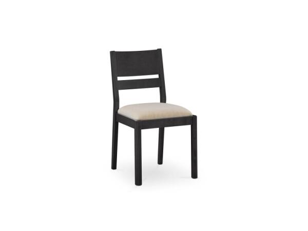 Origins Spence Dining Chair with Upholstered Seat Chairs & Benches Bassett Furniture