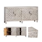 Quincy Four-Door Sideboard Dining Storage Crestview Collection 13