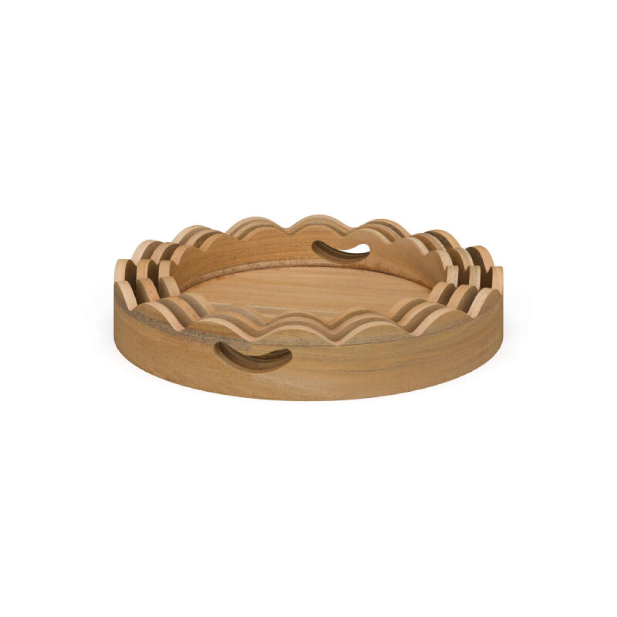 8db194bae790ef0ce29432d5b54ef921 Chloe Set Of 3 Round Trays - Image 1