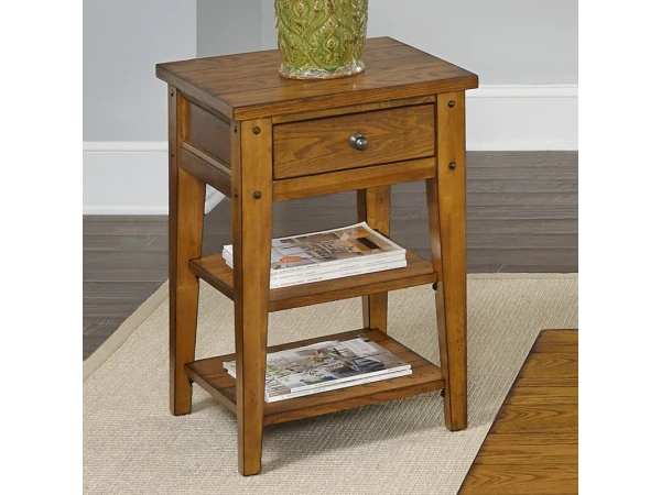 Lake House Chair Side Table Chairside Tables Brown