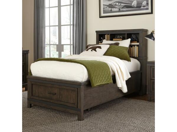 Thornwood Hills Full Bookcase Bed Youth Beds Brown