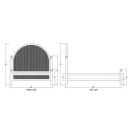 Regent Arc Bed - Image 3