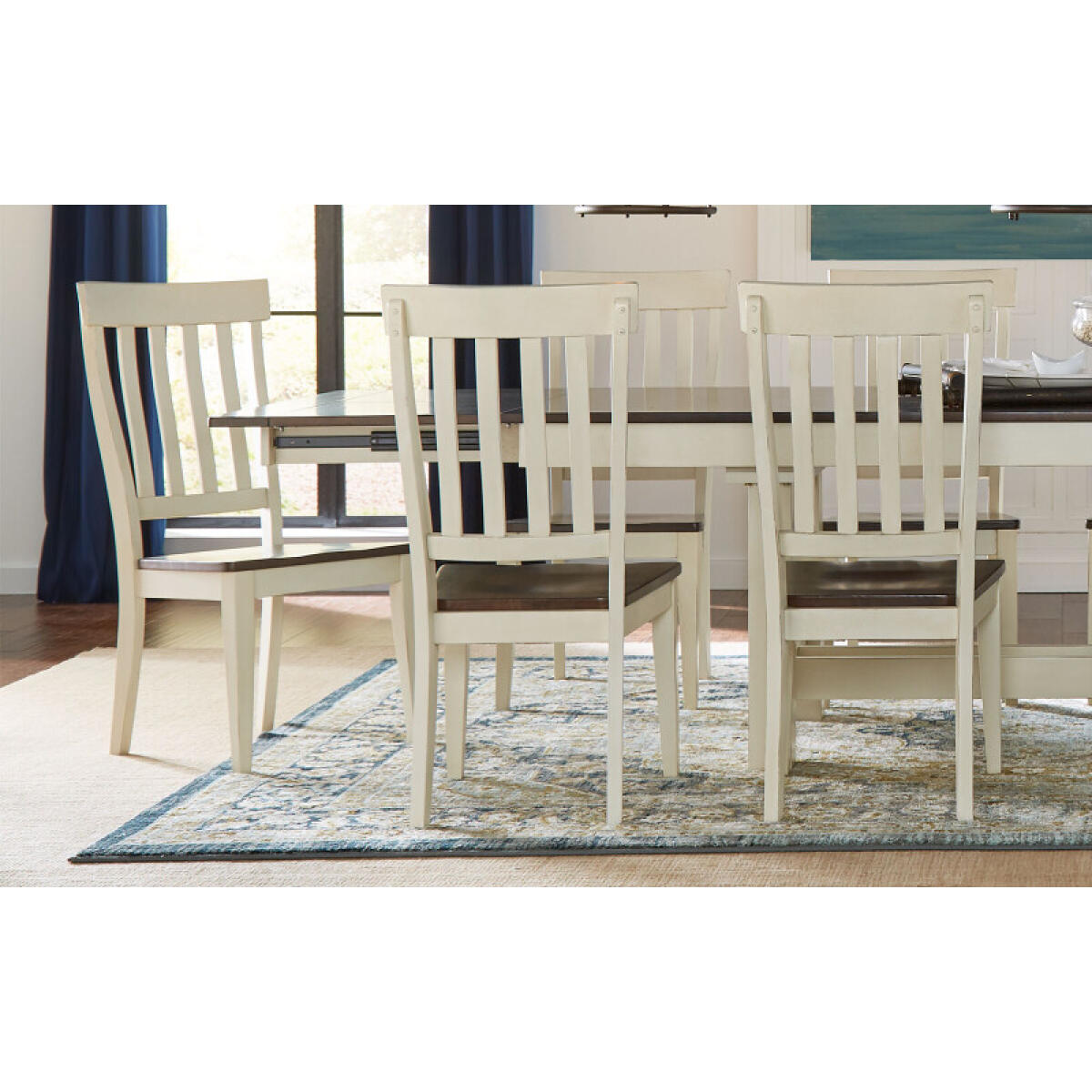 8dfd294021948caaeabfd0c7972a3cc7 Mariposa Co Slatback Side Chair - MRPCO265K - Image 1