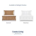 Complete Shelter Bed 5/0 Queen Beds Barnwood Oak 17