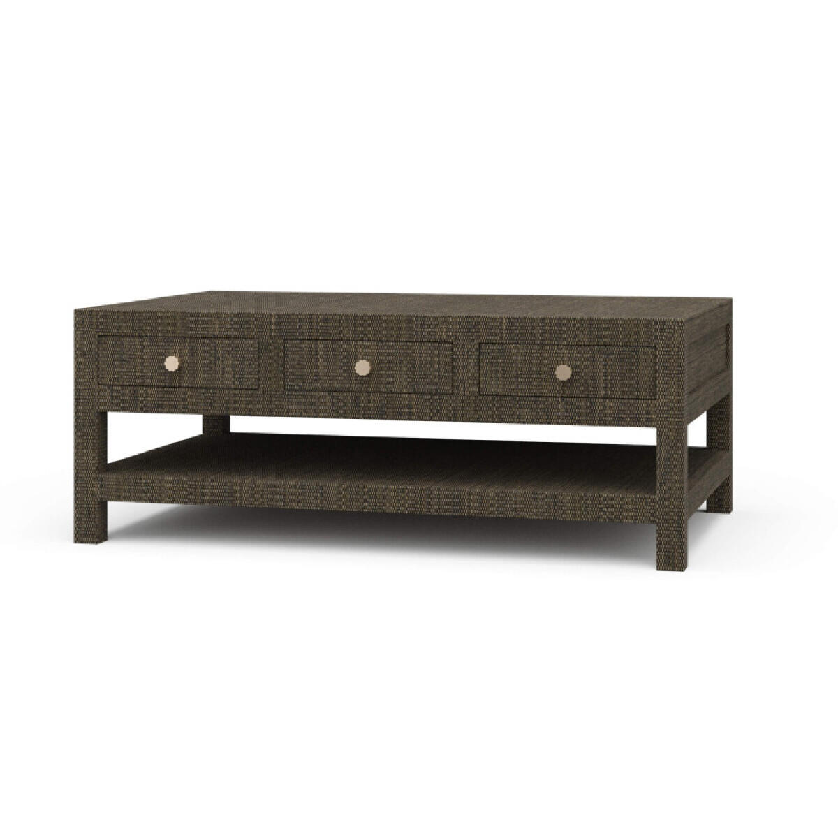 8e3700c64f889fc22699fe73622918b3 Kagu 6 Drawer Coffee Table W/ Rattan - Image 1