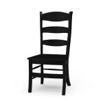 Peg & Dowel Ladder Back W/ Wooden Seat