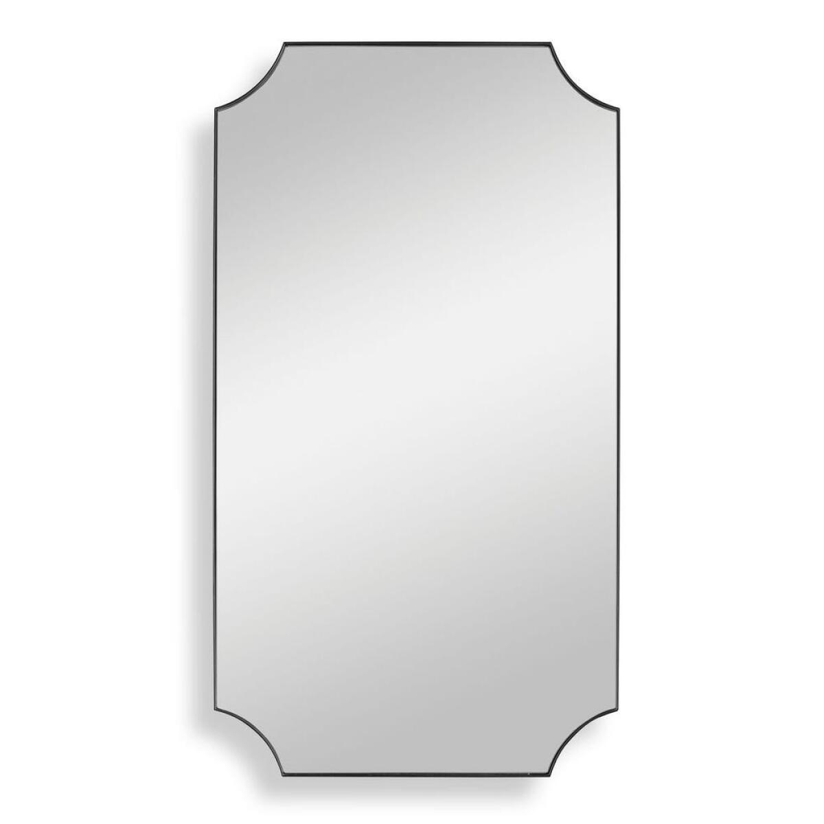 8e46035869ce0a627f285886fe284acc Lennox Mirror, Black - Image 1