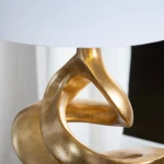 Gold Current Table Lamp