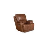 Burlington Leather Lay Flat Power Recliner Recliners Bassett Furniture 11