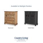 Glass Door 6 Drawer Chest - Image 7