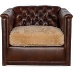 Jaden Swivel Tufted Chair 517-25SW Chairs Black 14