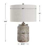 Graydon Table Lamp Lighting Cream 17