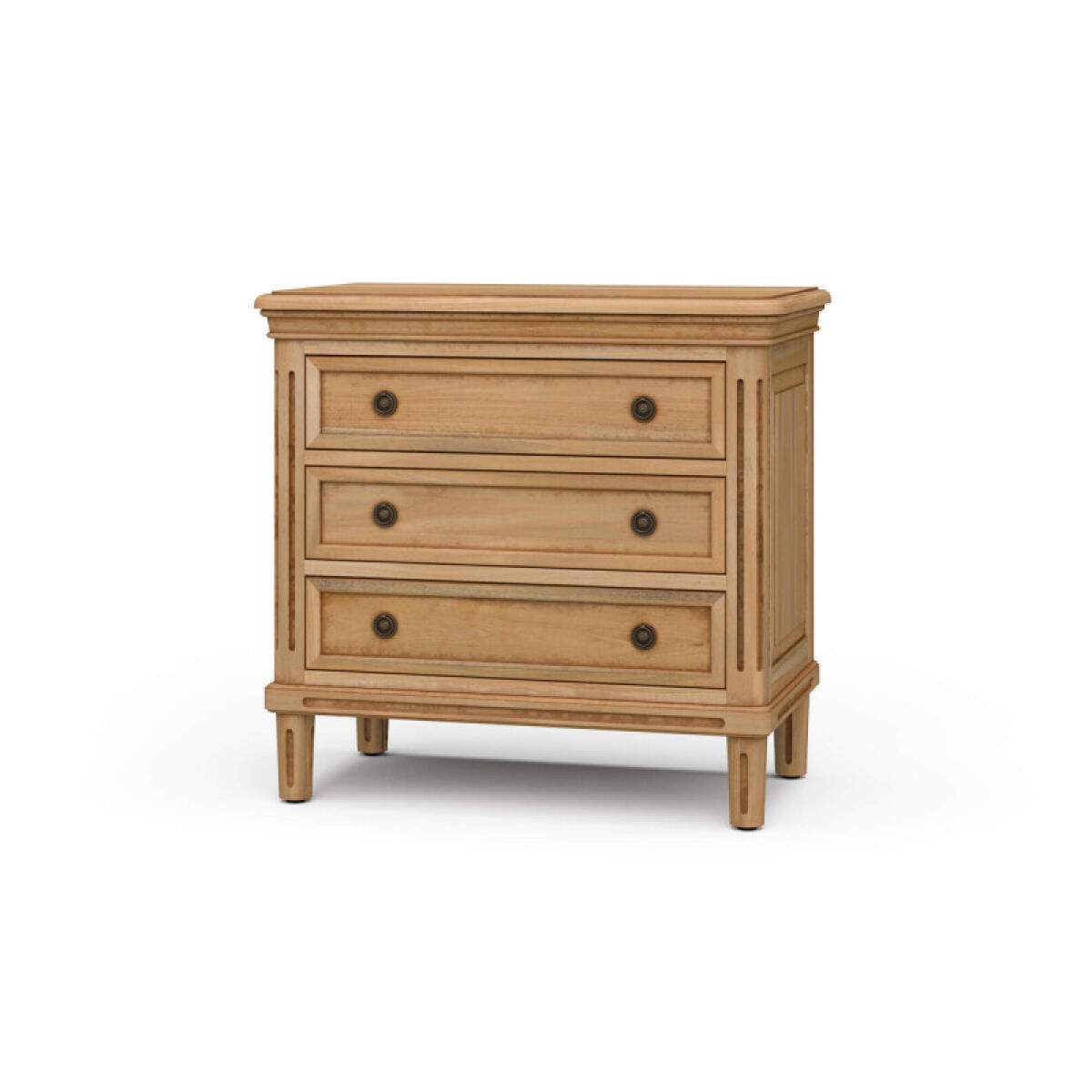 8ec61d659f23867052689accc9761509 Hayward 3 Drawer Dresser Small - Image 1