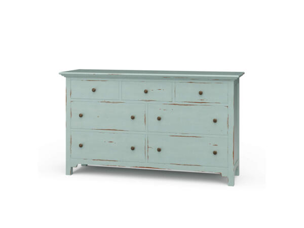 Aries 7 Drawer Dresser Dressers Blue