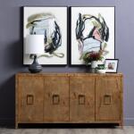 Richmond Mappa Burl Sideboard Dining Storage Brown 15