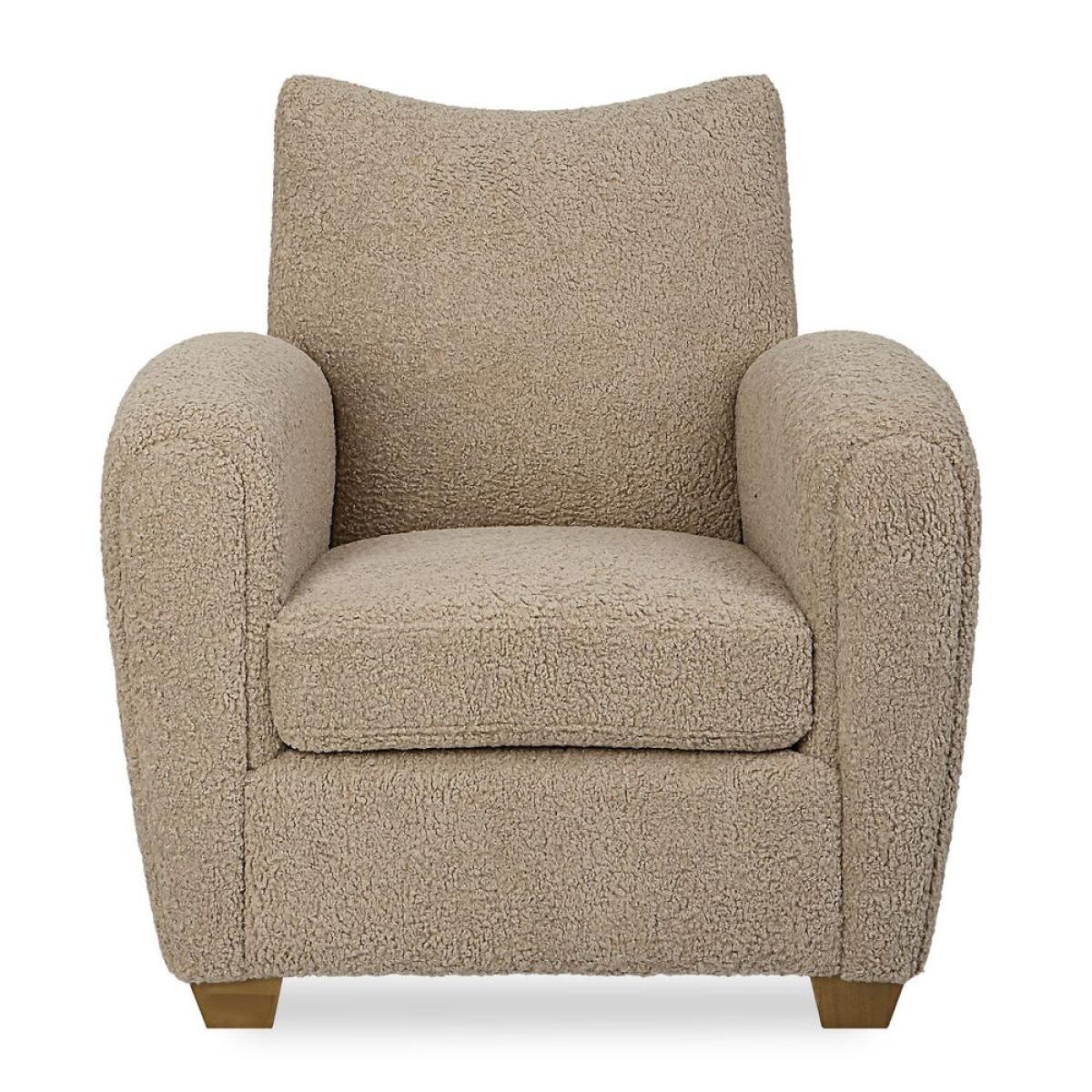 8f11003f9e9fd48683f03526bf9af5c7 Teddy Accent Chair, Latte - Image 1