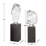 Crystal Peak Sculptures, S/2 - Image 6