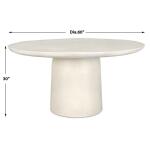 Madrone Indoor-outdoor Dining Table, Warm White Outdoor Dining Tables Outdoor Dining Tables 17