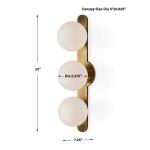 Droplet, 3 Lt Sconce - Image 6