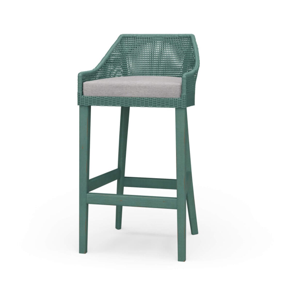 8f891783651ea892d5d1d8030b8f8a7d Savanah Rattan Barstool W/ Seat Cushion - Image 1