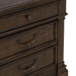 Arden Road Nightstand w/ Charging Station Nightstands Brown 26